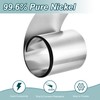 sourcing map 1 Pcs Pure Nickel Sheet, 99.6% Pure Nickel