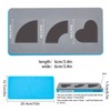 SUPERDANT Leather Cutting Die Embossing Wooden Cutting Die Heart Semicircle