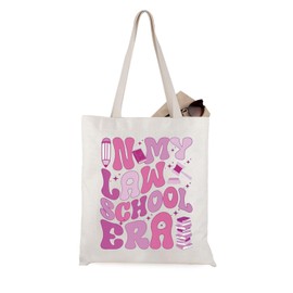 Novelty Gift for Gift for Attorney Lawyer Student In My Law School Era Tote Bag (T-Law School CA)