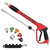 CHAVOR Pressure Washer Gun with Extension Replacement Wand, Power Washer