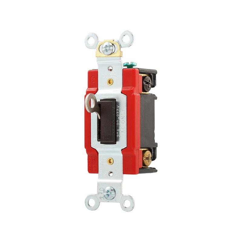 Eaton AH1221L 20 Amp 120/277V Industrial Grade Toggle Switch -
