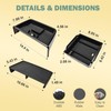 3PCS Center Console Organizer Set for 2024-2026 Toyota Grand Highlander