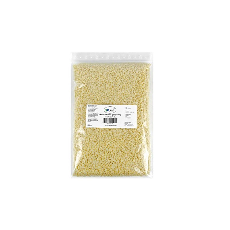Sala Bienenwachs Pastillen gelb pharmazeutische Qualität (500 g Beutel)
