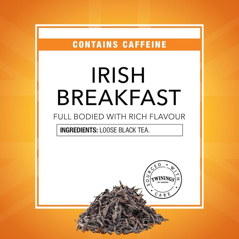 Twinings Irish Breakfast Loose Tea, 3.53 Ounce Tin (Pack of