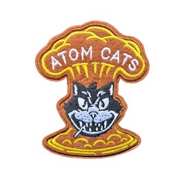 Sew On/Iron Badge | Vault Boy | Atom Cats | Cosplay Accessories | 4 Designs | Vault - Tec | (Atom Cats)
