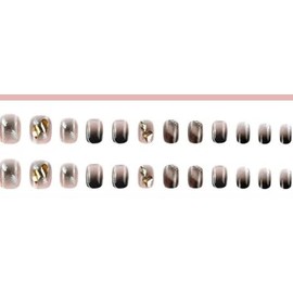 Ncip08 False Nail Tip, Short, Nail Tip, Cute, Plain, Simple, False Nail, Entrance Ceremony, Graduation Ceremony, Wedding