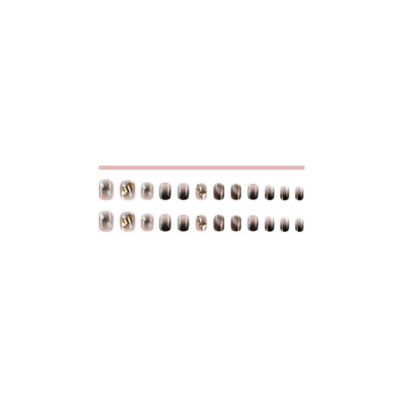 Ncip08 False Nail Tip, Short, Nail Tip, Cute, Plain, Simple,