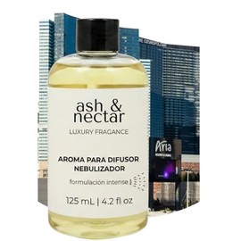 Esencia para difusor aroma Aria Hotel Las Vegas 125ml, ultra concentrada para uso exclusivo en difusores profesionales y aromaterapia, aroma inspirado en hoteles de lujo