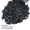 Vlasy 600Pcs 4mm Silicone Lined Micro Ring Beads for Hair