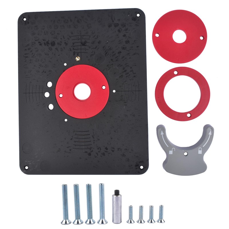 PRS4036 Series Precision Router Table Insert Plate Kit with Level-Loc
