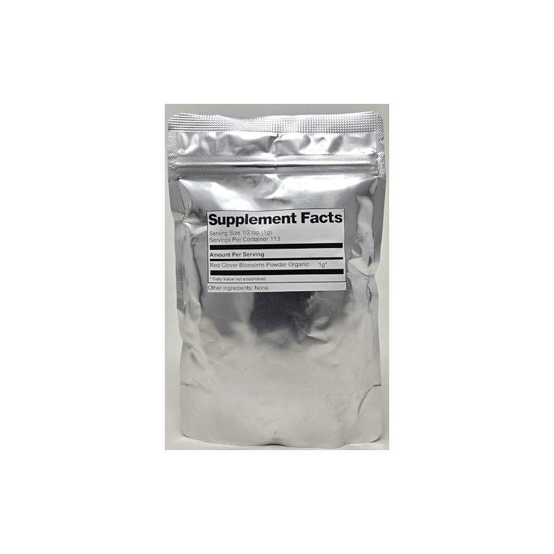 Starwest Botanicals, Organic Red Clover Blossom Powder, 4 Oz (113