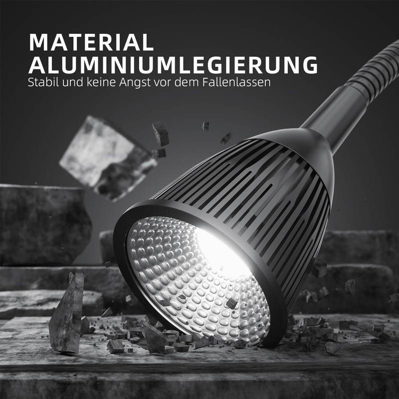 Magnetic Work Light, LED Machine Light with Flexible Gooseneck and