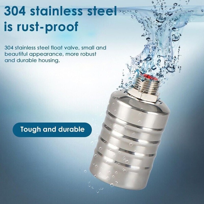 Namvo 304 Stainless Steel Automatic Float Valve Water Level Control