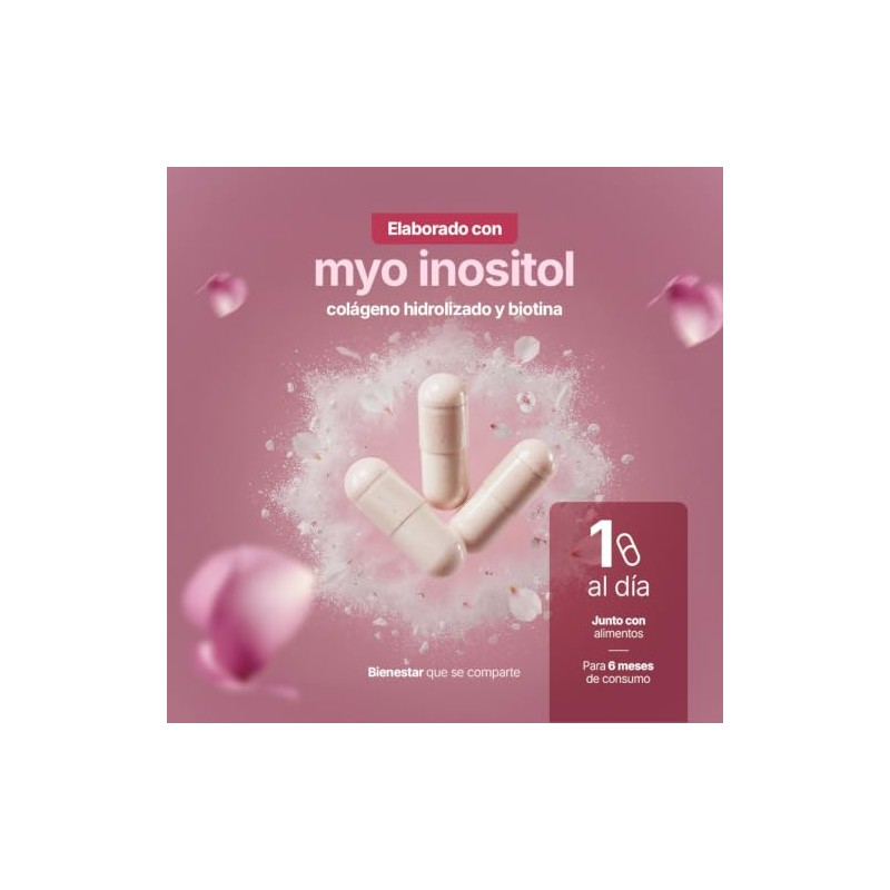 B Life Myo Inositol de 200 cápsulas