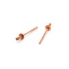 Copper Pop Rivets 4-4 (1/8"Diameter x 1/4" Grip) Steel Mandrel