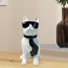 Resin French Bulldog Statue - Dog Art Resin Figurine |