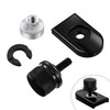 PBYMT Rear Seat Bolt Quick Release Seat Tab Cover Screws