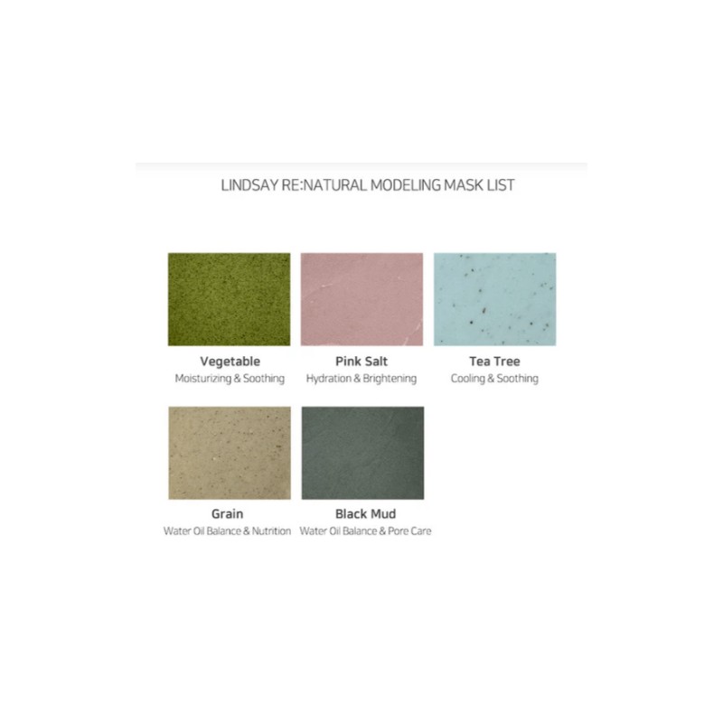Lindsay [Lindsay]Re:natural Modeling Mask 5ea (5 types)