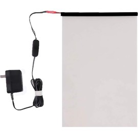 Switchable Adhesive Smart Film PDLC Electronic Smart Tint Glass Sticker for Home Office Window, 6Inch x 11.8Inch