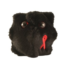 Giant Microbes Soft Toy / Plush Figure: AIDS - HIV (Human Immunodeficiency Virus)