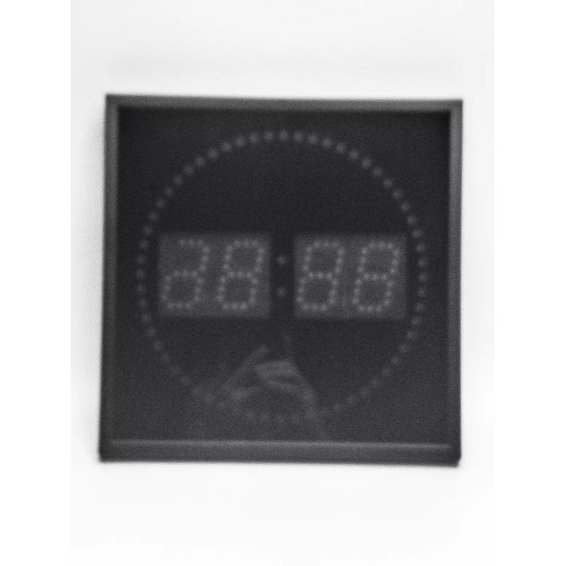 Gadiz Reloj Pared Digital Gadiz Cuadrado Gigante Elegante Segunder