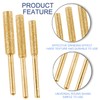 JONMON Burr Grinding Stone File - 6Pcs 3mm Shank 5/32"