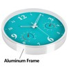Outdoor Clock Waterproof with Thermometer and Hygrometer Combo 12 Inch