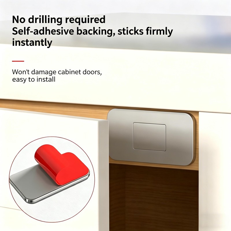 Ultra Thin Cabinet Door Magnets - 10 Pack