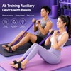 Pedal Resistance Bands with Handles, Multifunction Elastic Exercise Bands