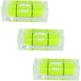 Taskar Mini Bubble Spirit Level x 3 Square 29mm