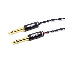 NOBUNAGA Labs Kirifuri Headphone Cable [0.17 inch (4.4 mm) 5 Pole Balance / 3.5 mm 2 Mono Mini x 2] NLA-KFI