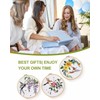 Embroidery Kit for Beginners,Hummingbird and Flower Cross Stitch Set for