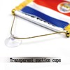 Costa Rica Hanging Flag with Suction Cup 4x6 Inch -