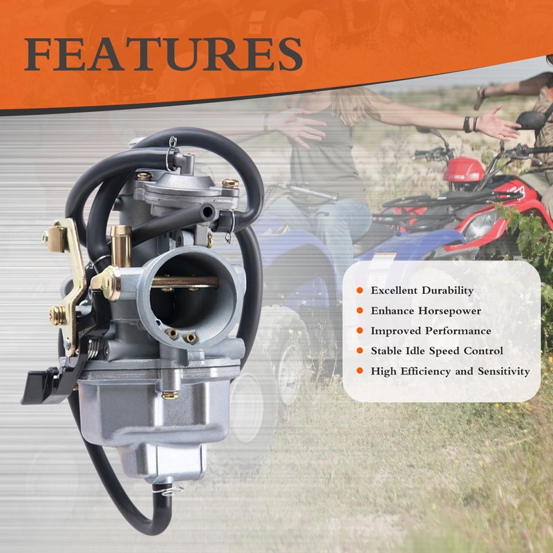 TRX250 Carburetor Replacement Kit Compatible With Honda TRX250 Recon TRX250TE