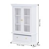 1: 12 Dollhouse Furnitures Miniature Wood Simulation Cabinet Bookcase Bookshelf