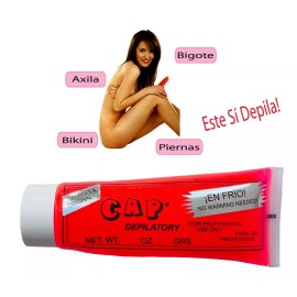Cap Depilatory Paquete 2 Estuches Depilador En Frío Cap Depilatory 110 Grs.