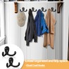 CBWLWJ 10 Pack Coat Hooks Wall Hooks for Hanging, Heavy