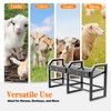 BUYYAH 6 Feeding Ports Portable Bottle Rack, Lamb Bottle Holder,