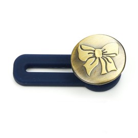 3 piezas de pines de metal desmontables para pantalones - Broches retráctiles sin costura para jeans