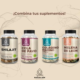 Hongo Cola De Pavo 150 Cápsulas Raíces Zen Super Premium                                                                                              