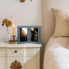 Golden State Art, 5x7 Double Picture Frame Vertical Hinged Photo