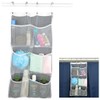 Evelots Mesh Shower Caddy -2 Pack- Shower Organizer Hanging Portable