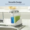 Casabella Sink Sider Solo Soap Pump and Sponge Caddy for