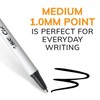 BIC CSM11BK Clic Stic Retractable Ballpoint Pen, Black Ink, 1mm,