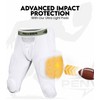 Penveer 7.0 Youth Football Girdle for Boys with Cup Pocket