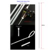 HS Extra Long Heavy Duty Zip Tie Straps (50 Pack)