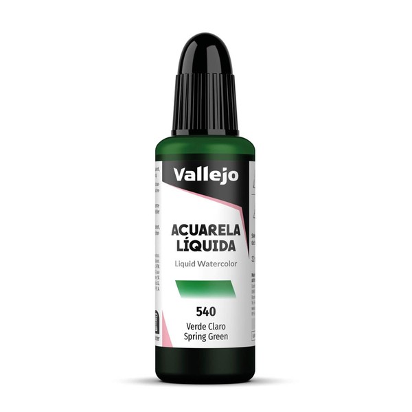 Vallejo - 32 ml Light Green Liquid Watercolour