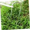 Totority 2pcs U Shaped Fastening Stakes for Gardening Trampoline and
