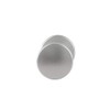 BigDean Aluminium Door Handle Room Door Knob Silver Coloured