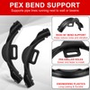 20 Pcs 3/8" - 1/2" Pex 90 Degree Elbow Plastic